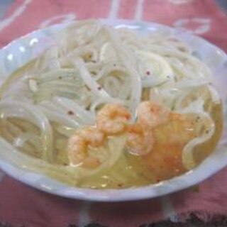 筍&海老中華あんかけうどん